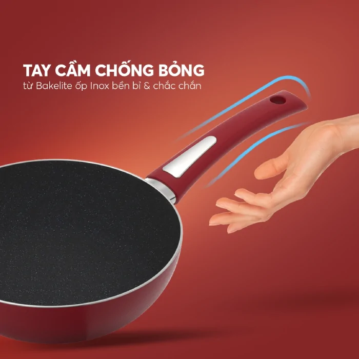 Chảo Chống Dính Elmich EL-7103Max Size 24cm 10