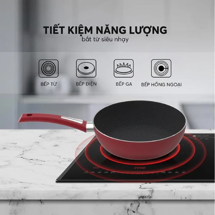 Chảo Chống Dính Elmich EL-7104Max Size 26cm 8