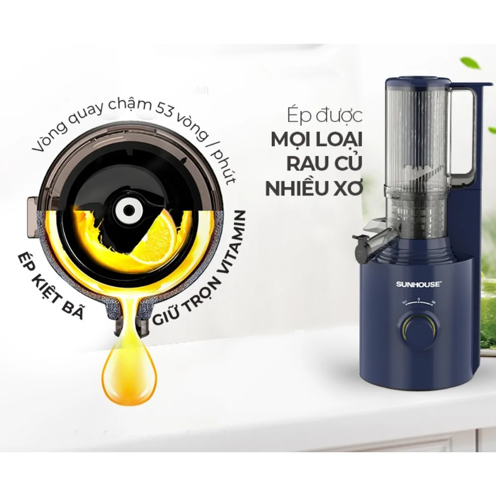 Máy Ép Chậm Sunhouse SHD5512 6