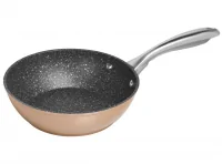 Chảo Vân Đá Hoa Cương Greencook 20cm GCP08-20IH