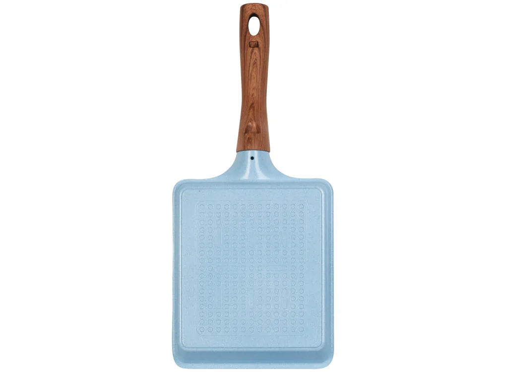 Chảo Đúc Men Đá Xanh Sapphire Greencook GCP09-1518IH 1