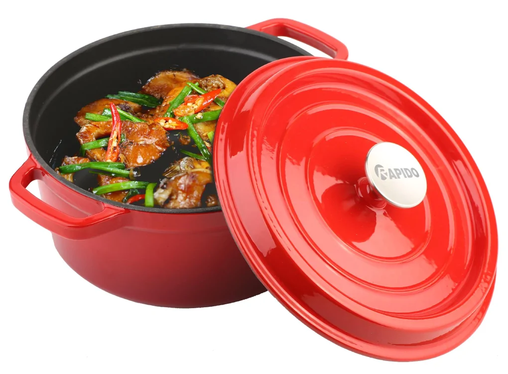 Nồi Gang Đúc Rapido RK22-RD 1