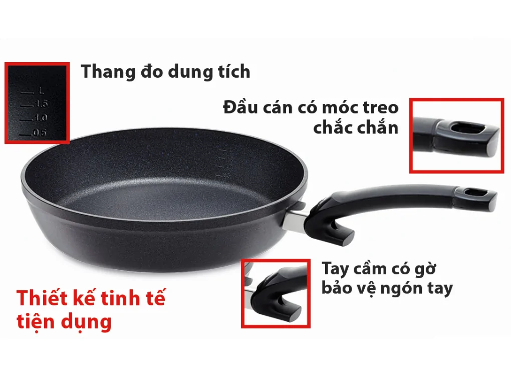 Chảo Fissler Adamant Comfort 26cm - Đức 5