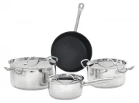 Bộ Nồi Chảo Inox 304 Tomate TOM 0707