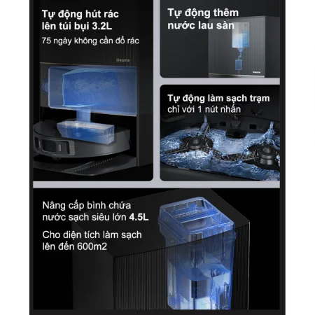Robot Hút Bụi Lau Nhà Thông Minh Dreame L20 Ultra - Bản Quốc Tế 5
