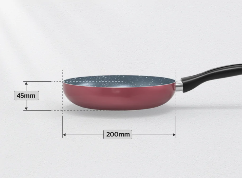 Chảo Vân Đá Đáy Từ Sunhouse SHM20MP 4