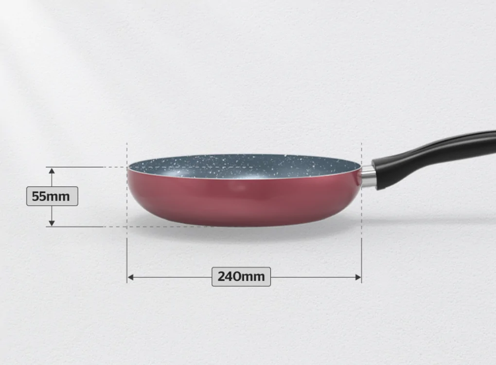 Chảo Vân Đá Đáy Từ Sunhouse SHM24MP 5