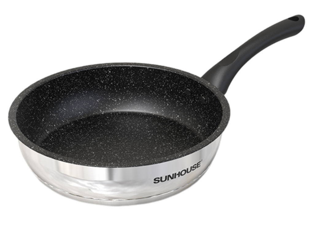 Chảo Inox 5 Đáy IN16M4