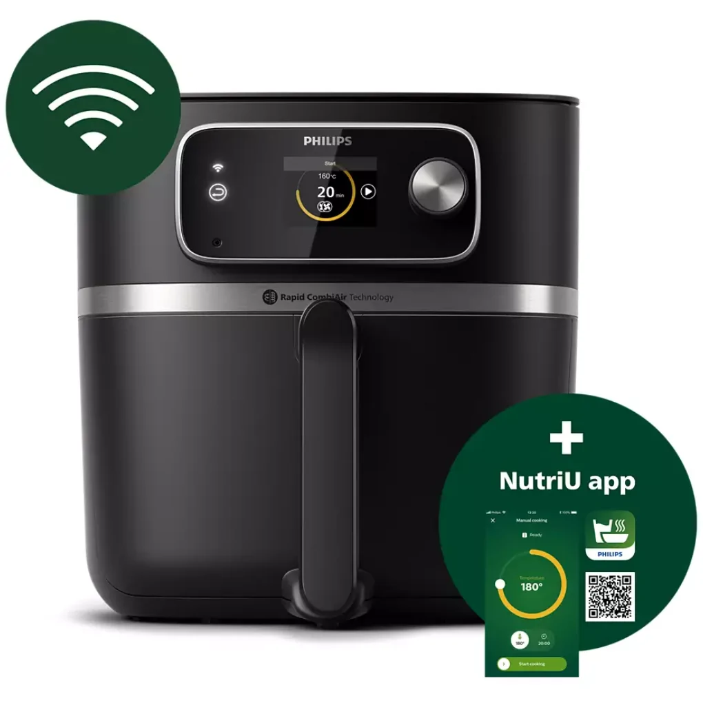 Nồi Chiên Không Dầu Philips HD9880/90 2