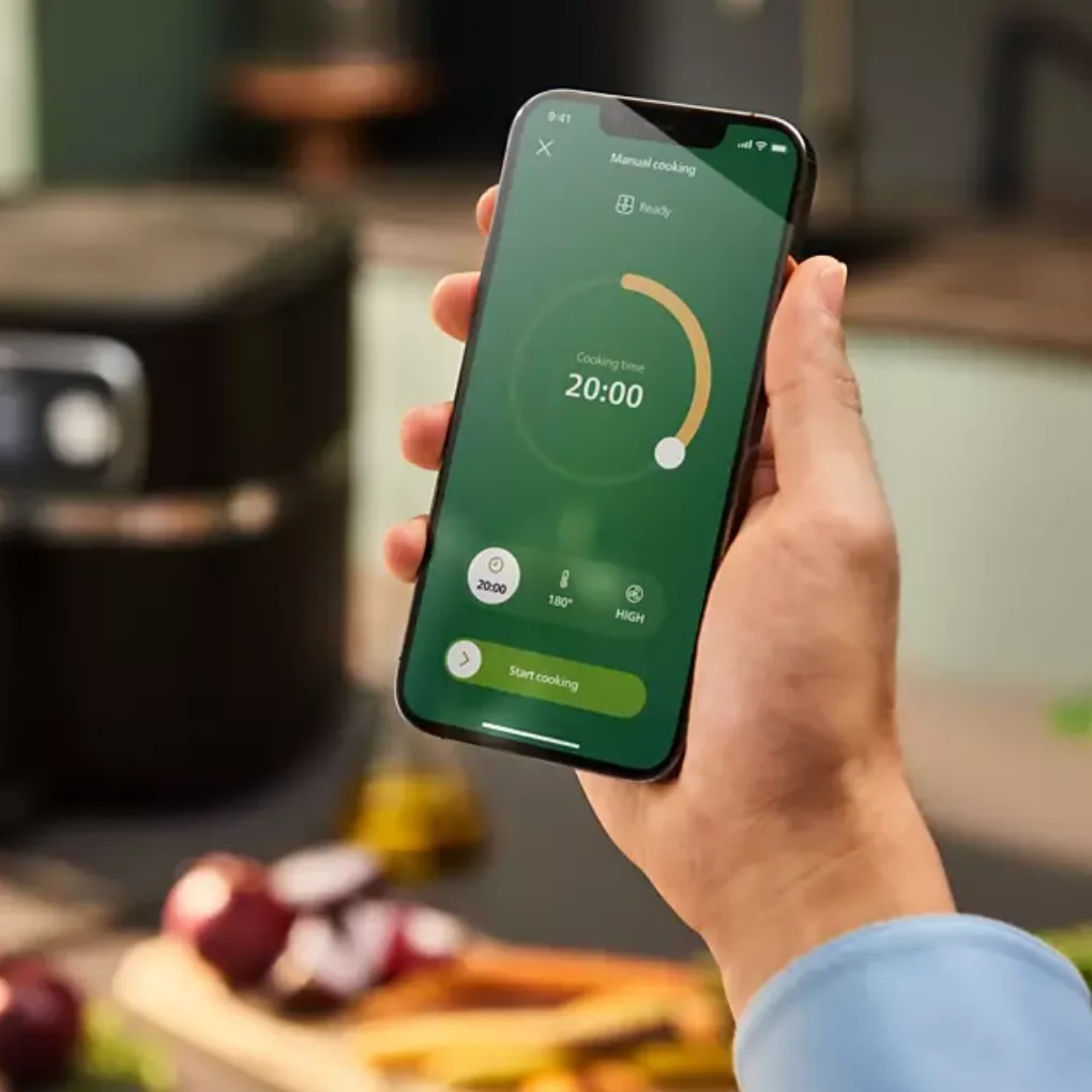 Nồi Chiên Không Dầu Philips HD9880/90 5