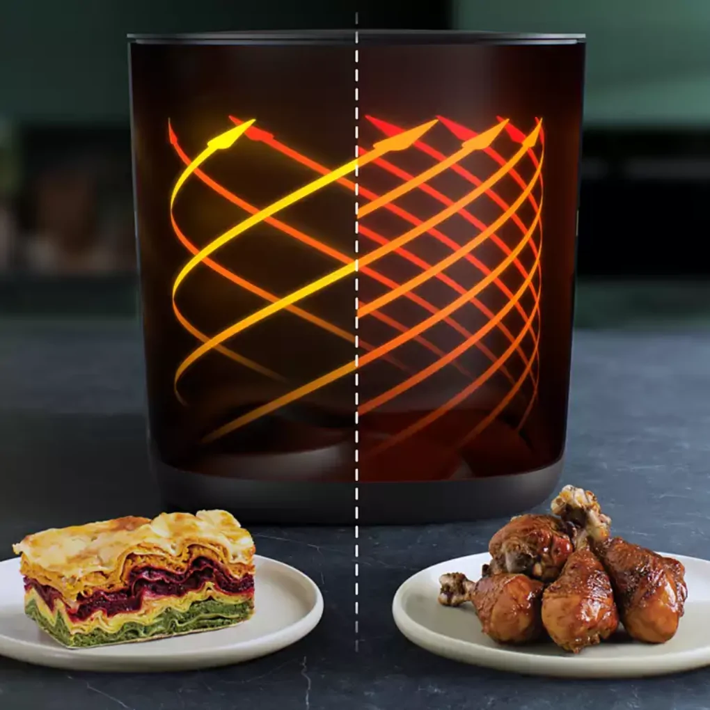 Nồi Chiên Không Dầu Philips HD9880/90 9