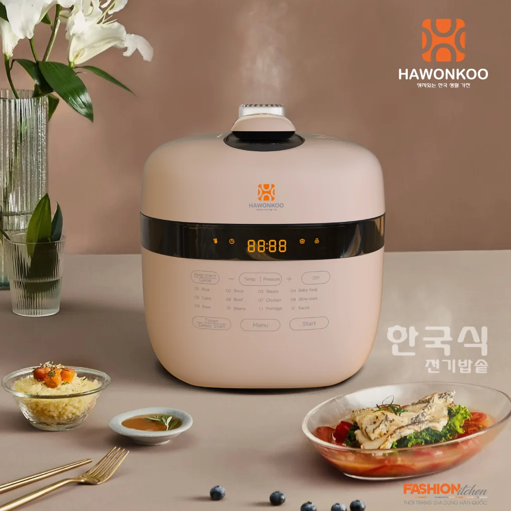 Nồi Áp Suất Hawonkoo PCH-500-CF 7