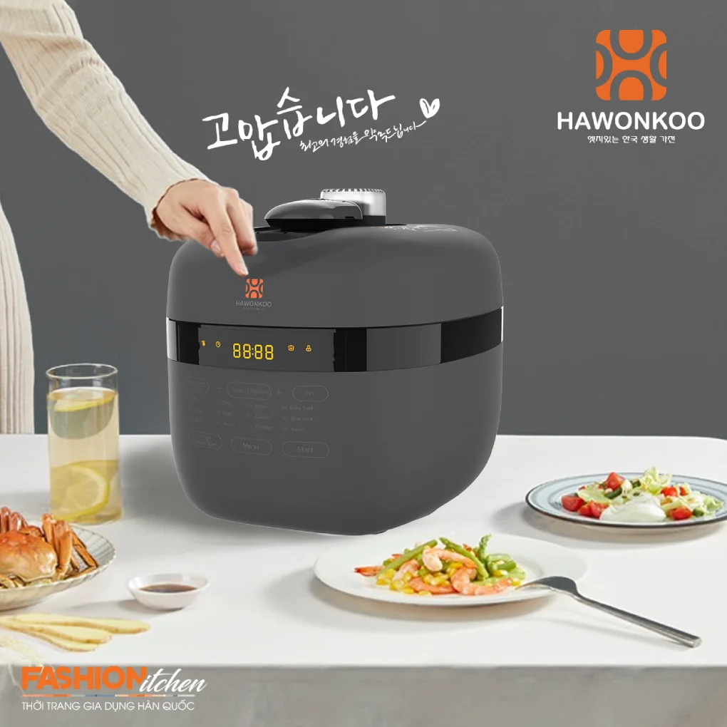 Nồi Áp Suất Hawonkoo PCH-500-GR 6