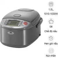 Nồi Cơm Điện Tử Cao Tần Zojirushi NP-HBQ10-XA - 1.0 Lít - Xuất Xứ Nhật Bản