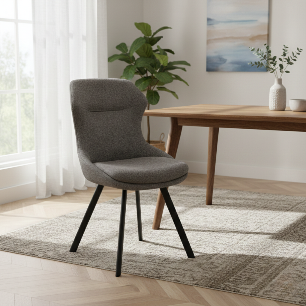 Ghế Ăn Zora VD6381-4 Kem