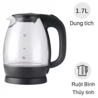 Ấm Điện Đun Nước Bằng Thủy Tinh Lock&Lock EJK432