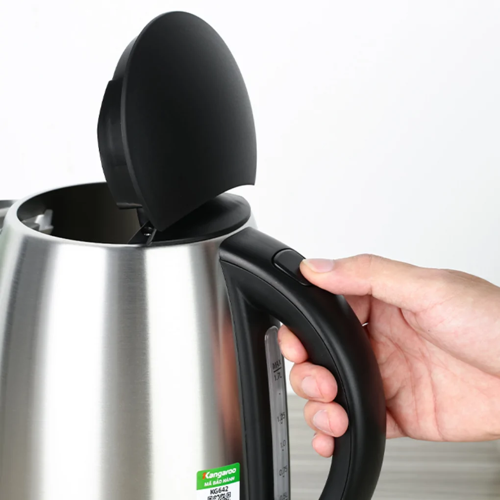 Bình Đun Siêu Tốc Inox Kangaroo KG642 1.7 Lít 1