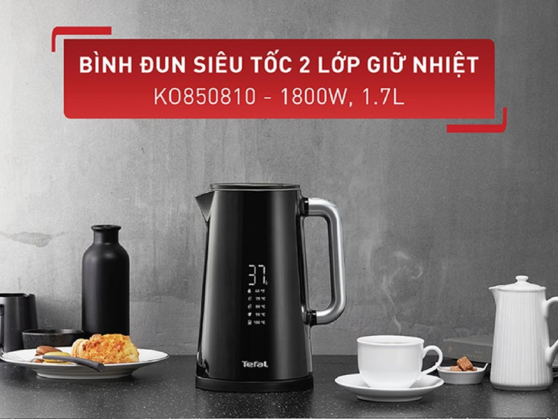 Bình Đun Siêu Tốc Tefal Smart & Light KO850810 1.7 Lít 4