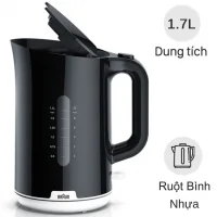 Ấm Đun Siêu Tốc Braun WK1100BK
