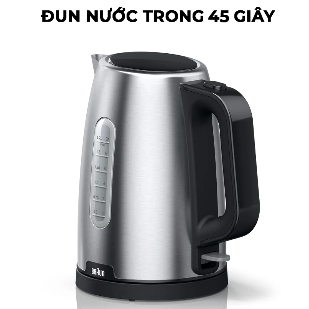Ấm Đun Siêu Tốc Braun WK1500BK 3