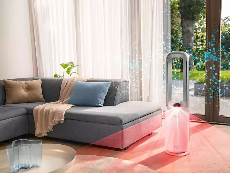 Máy Lọc Không Khí Và Quạt 2 Trong 1 Philips AMF765/30 12