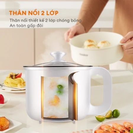 Nồi Điện Đa Năng Gaabor GR-N18A 2