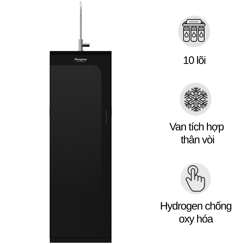 Máy Lọc Nước RO Hydrogen KG100CP 10 Lõi