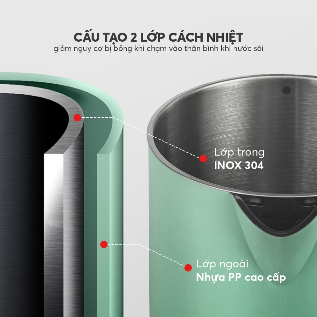 Ấm Đun Nước Siêu Tốc Elmich KEE 1774B 1.7 Lít 13