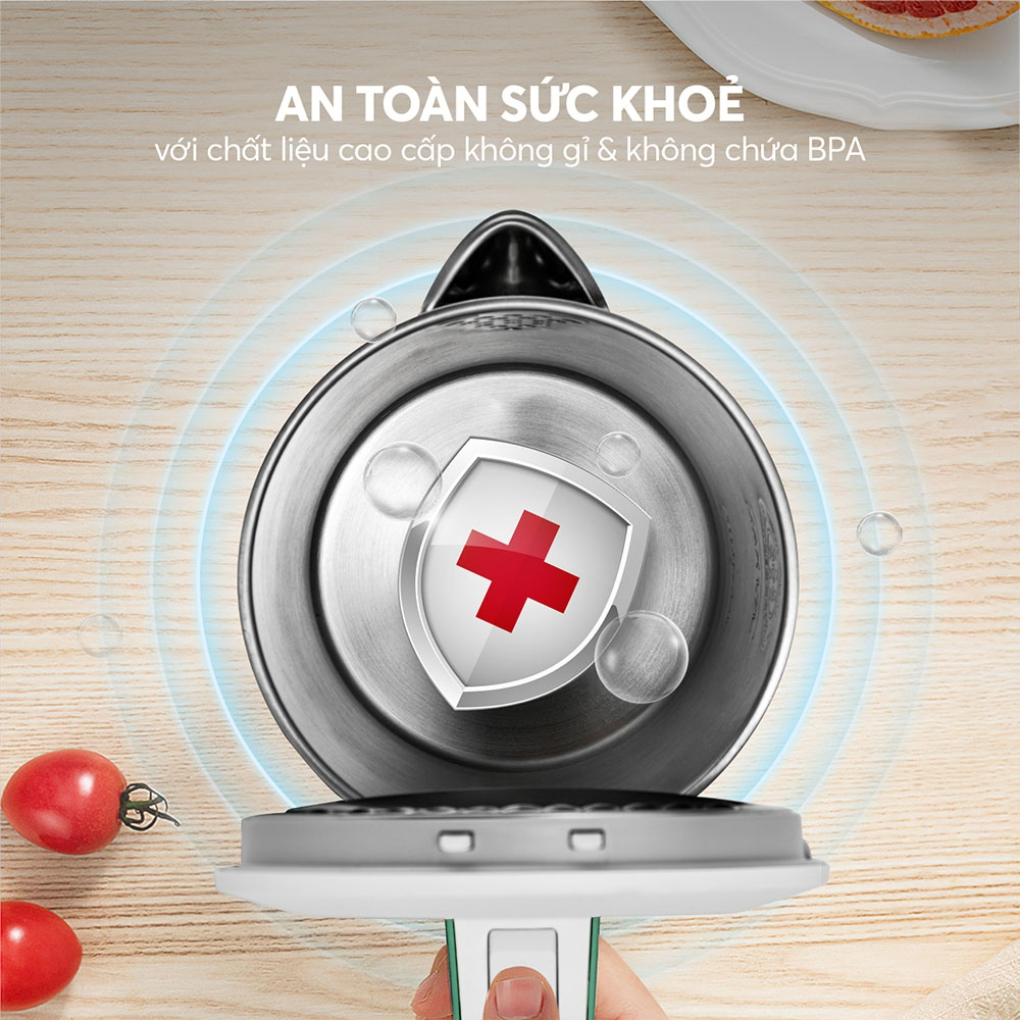 Ấm Đun Nước Siêu Tốc Elmich KEE 1774G 1.7 Lít 12