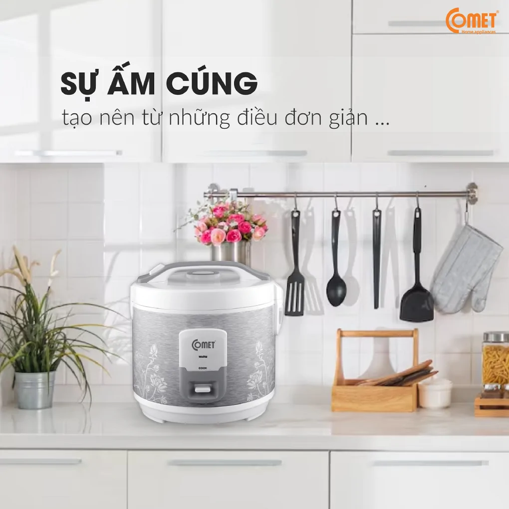 Nồi Cơm Điện Comet CM8010 1.8 Lít 2