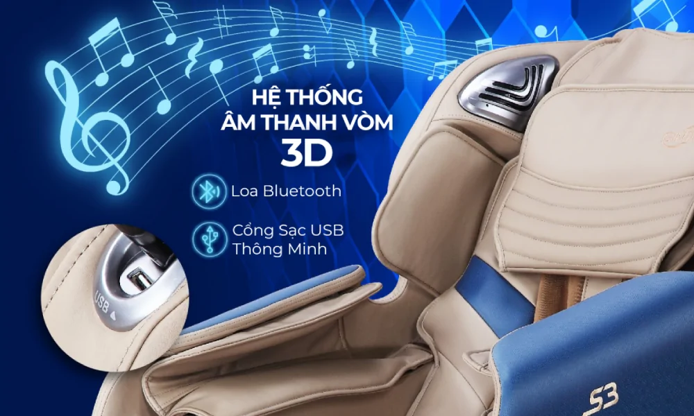 Ghế Massage Gintell S3 GT9933 7