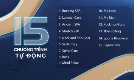 Ghế Massage Gintell S3 GT9933 8