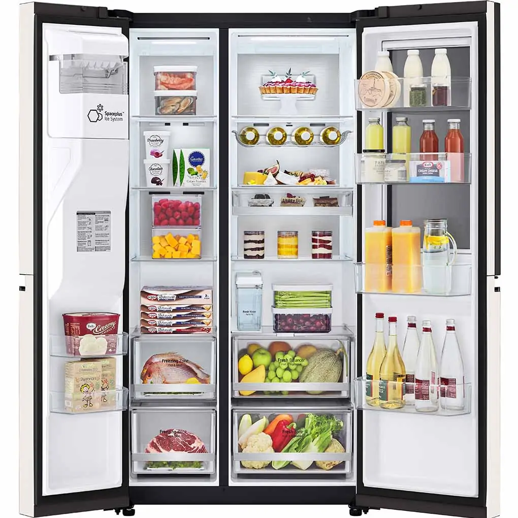 Tủ Lạnh LG Inverter 635 Lít GR-X257BG 4