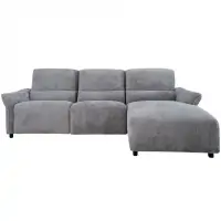 Sofa Thư Giãn L (Góc Trái ) Kenji 9026SS Xám