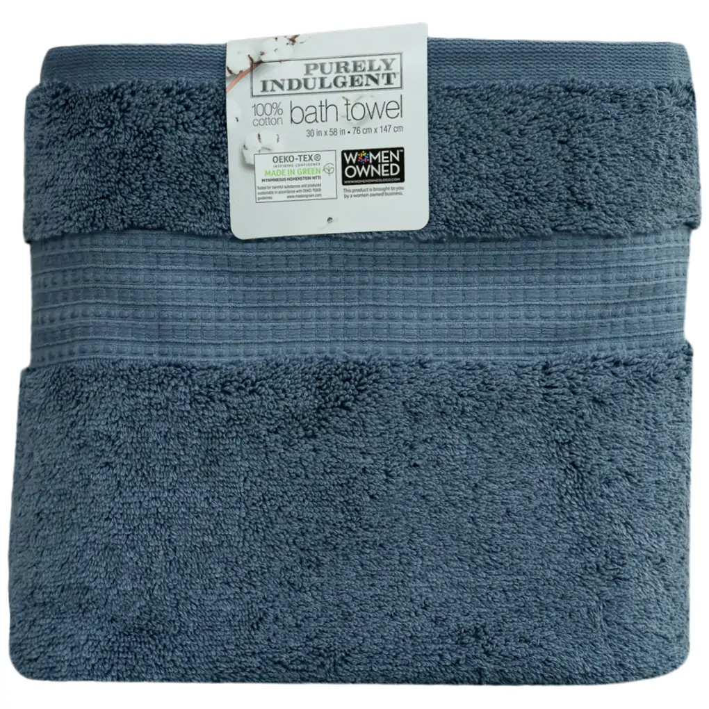 Khăn Tắm Purely Indulgent 1630992 Xanh Đậm 2