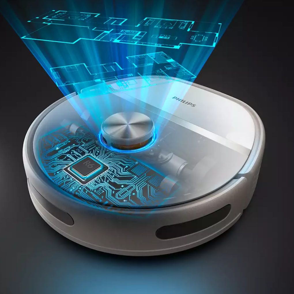 Robot Hút Bụi Và Lau Nhà Philips XU6500/82 8