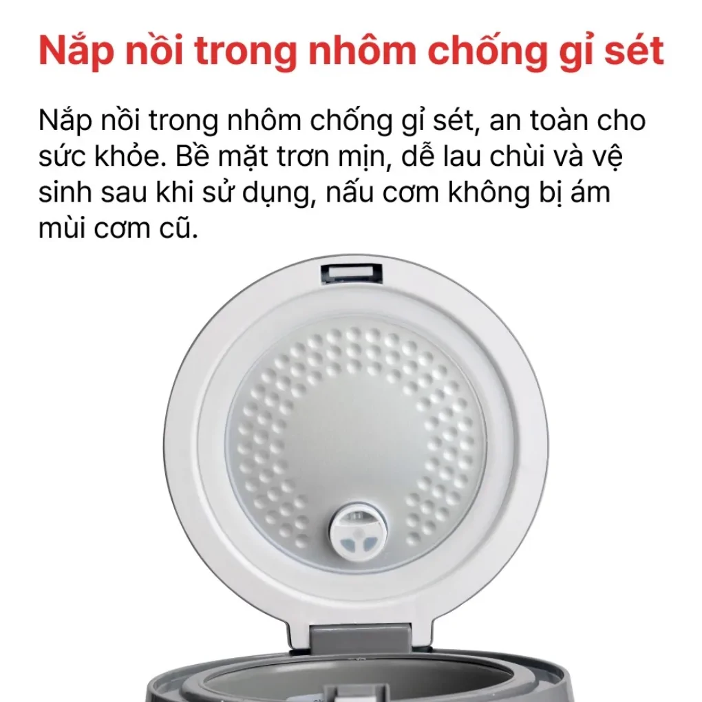 Nồi Cơm Nắp Gài Happy Cook HCJ-120G 1.2 Lít 5