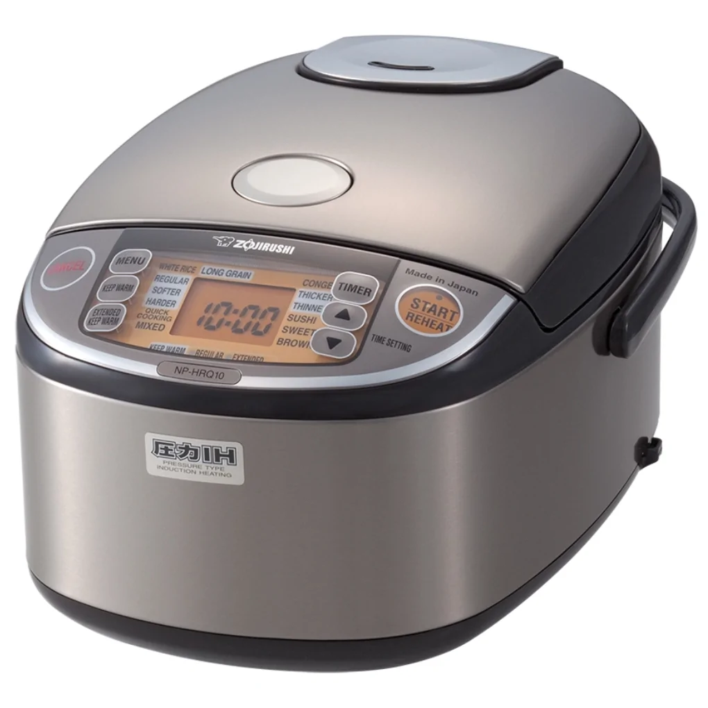 Nồi Cơm Áp Suất Điện Tử Cao Tần Zojirushi NP-HRQ10-XT - 1.0L - Xuất Xứ Nhật Bản 0
