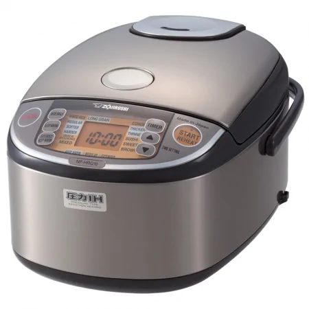Nồi Cơm Áp Suất Điện Tử Cao Tần Zojirushi NP-HRQ10-XT - 1.0L - Xuất Xứ Nhật Bản 0