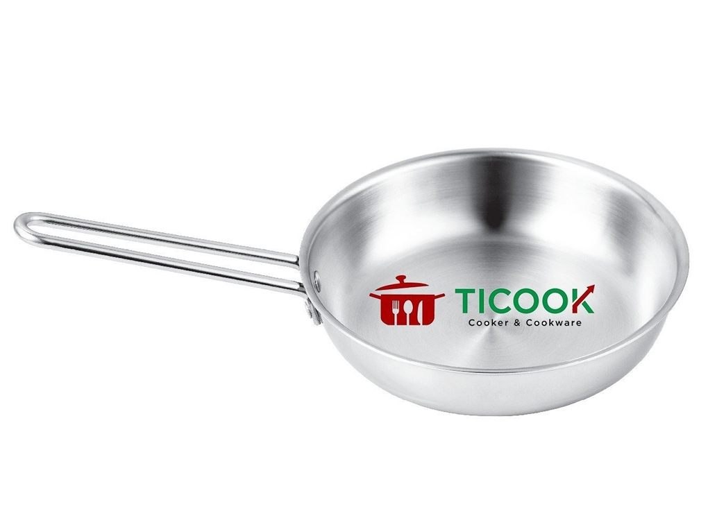 Chảo Đa Năng Inox 304 Ba Lớp Đáy Từ 18 cm