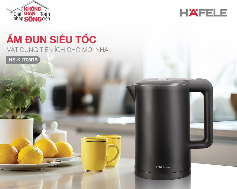 Ấm Đun Nước Hafele HS-K1705DB/ 535.43.548 6