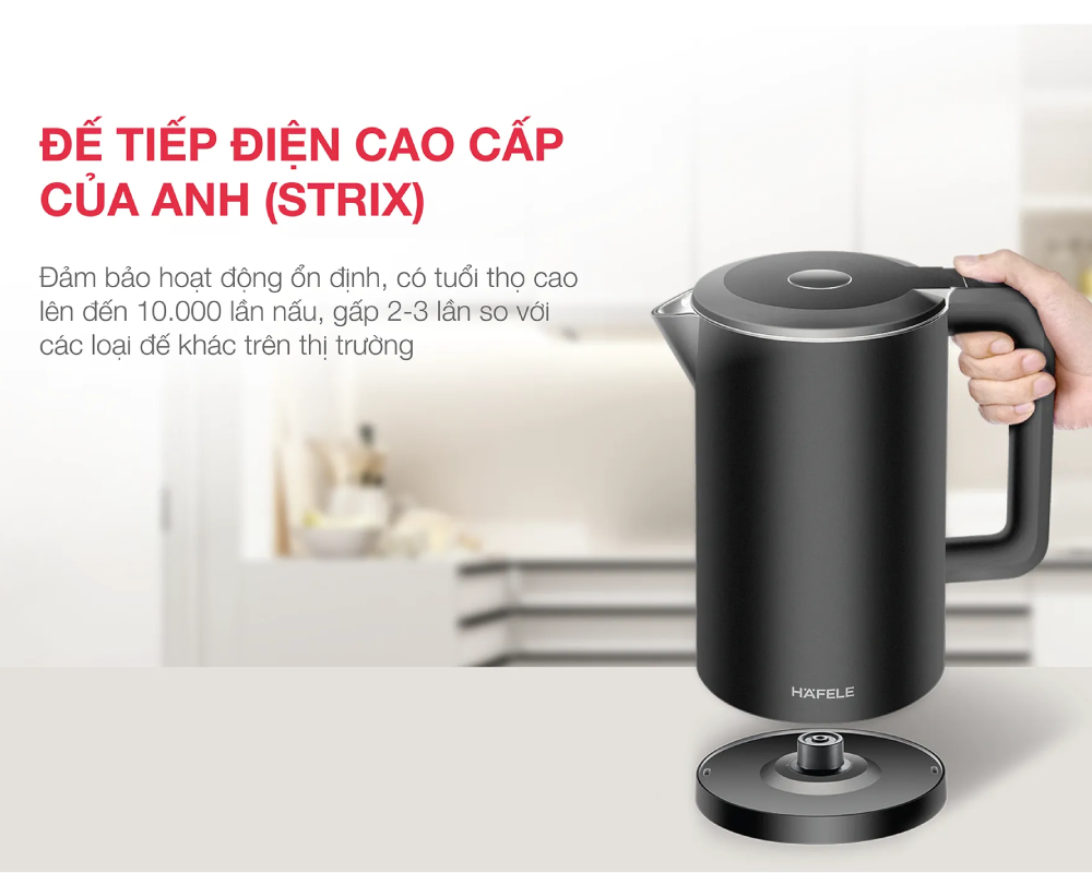 Ấm Đun Nước Hafele HS-K1705DB/ 535.43.548 7