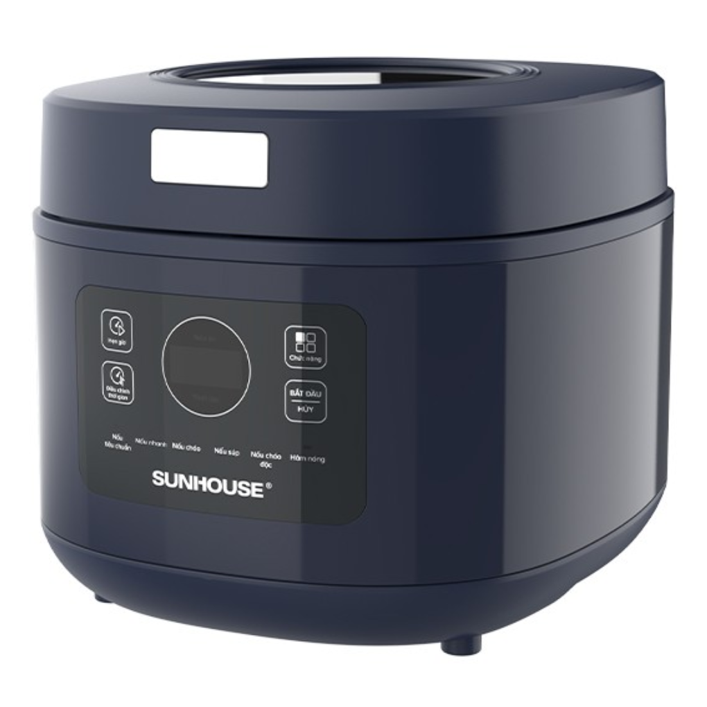 Nồi Cơm Điện Tử Sunhouse SHD8802 1 Lít 0
