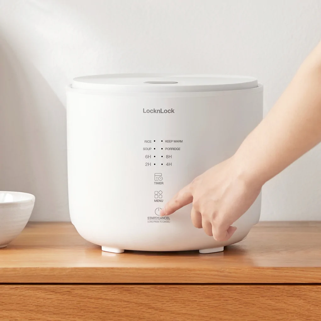 Nồi Cơm Điện Lock&lock Donggeurami Rice Cooker EJR334IVY 1.0 Lít 6