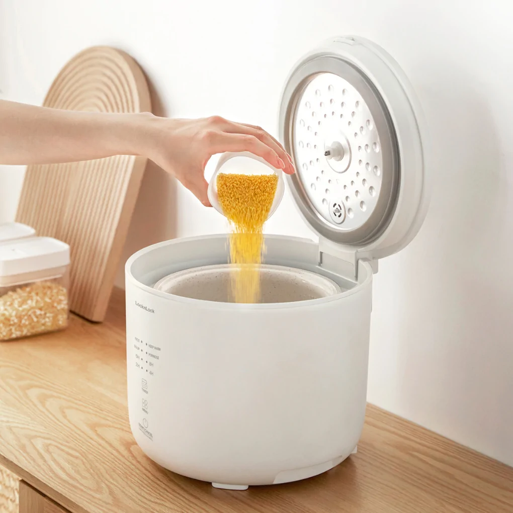 Nồi Cơm Điện Lock&lock Donggeurami Rice Cooker EJR334IVY 1.0 Lít 4