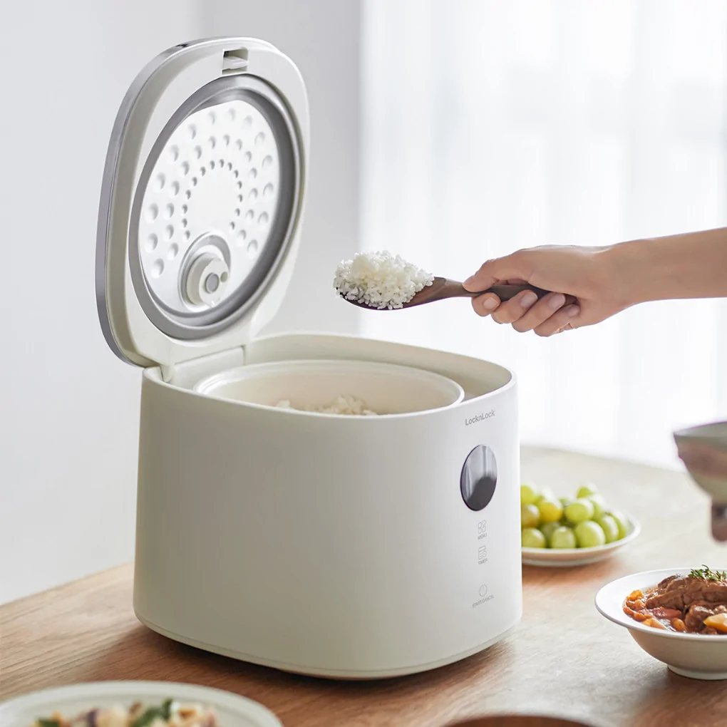 Nồi Cơm Điện Lock&lock EJR384IVY Nemo Rice Cooker 1.2 Lít 5