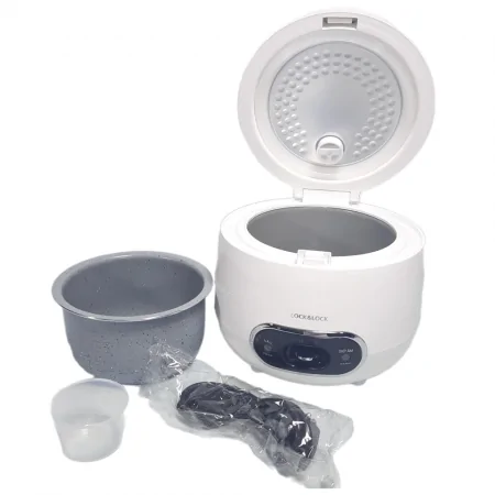Nồi Cơm Điện Lock&Lock Mechanical Rice Cooker EJR426WHT 0.8 Lít 5