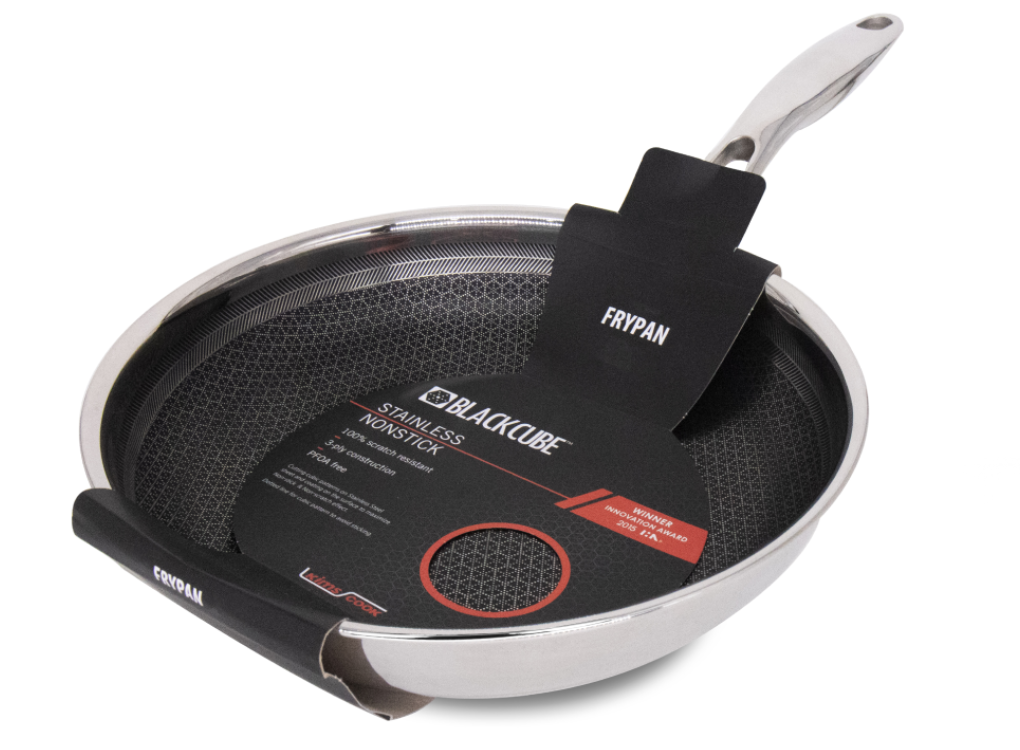 Chảo Kims Cook 3 Lớp Đáy Từ Chống Dính Blackcube 28cm 0