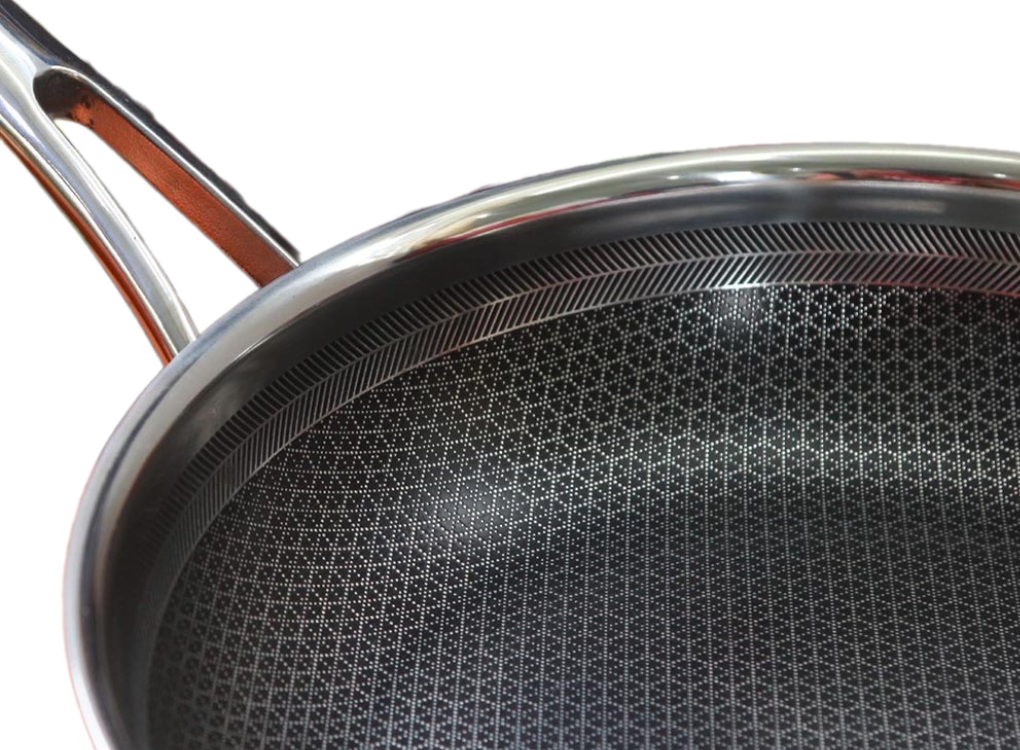 Chảo Kims Cook 3 Lớp Đáy Từ Chống Dính Blackcube 28cm 2