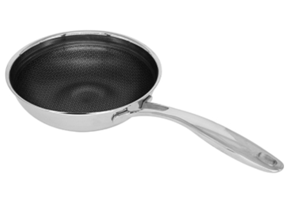 Chảo Sâu Kims Cook Blackcube Inox 3 lớp Đáy Từ Chống Dính 24cm 2